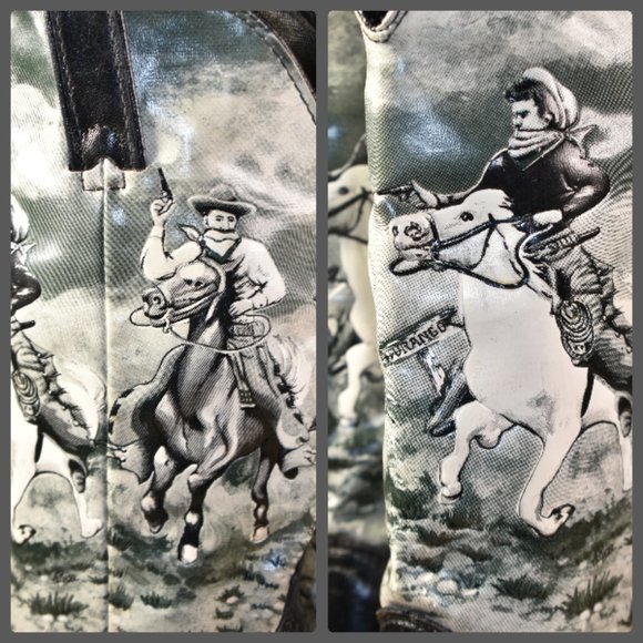 * Vintage DURANGO Shades of the Old West Boot 6 - Picture 12 of 16